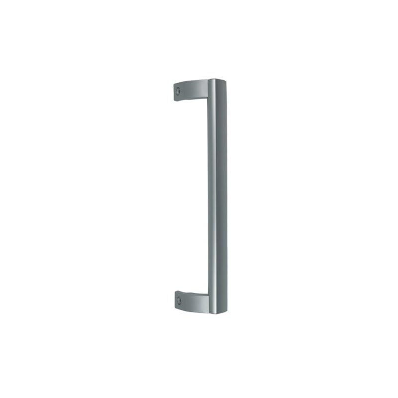 LUTH Premium Profi Parts Tirador de puerta compatible con Bosch 00669719 Plata Forma de barra para nevera congelador