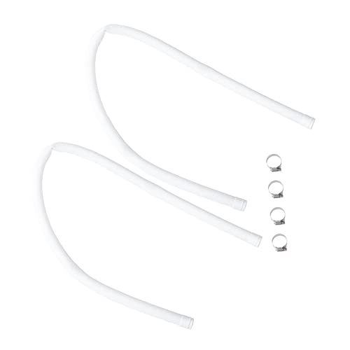 MOBUTOFU Replacement Hose for Pool 6pcs Swimming Pool Pump Hose 4 Clips Easy to Install Pool Replacement