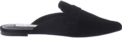 Steve Madden Women's Flavor Mule, Black Suede, 7.5 | Image 1