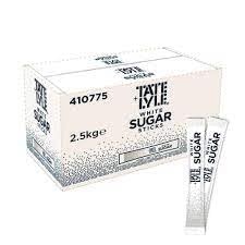 T&L White Sugar Sticks - 1000 Individually Wrapped Sticks for Effortless Sweetening