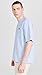 AMI Men's De Couer T-Shirt, Heather Cashmere Blue, L