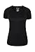 Produktbild Mountain Warehouse Endurance Damen-T-Shirt - IsoCool -Damenoberteil, T-Shirt mit UV-Schutz LSF30+, atmungsaktives, feuchtigkeitsableitendes, pflegeleichtes T-Shirt, Frühling Schwarz 46