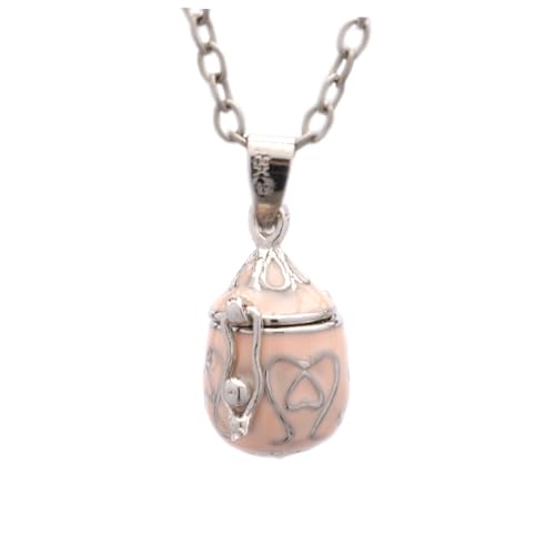 BESTonZON Colgante Abierto Vintage Forma de Rosa para Cenizas Colgante Conmemorativo y Cadena de Joya Memorial para Recuerdos