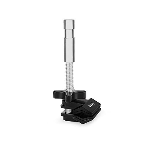 PROAIM SnapRig Mounting End Jaw Vise Grip/Clamp with 5/8” Baby Pin. Standard 3/8”-16 Mount. Clamping Range up to 2”. Payload up to 20kg / 40lb. (CL217)