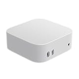 Yottamaster Silicone Case for Mac mini M4 Pro/Mac mini M4 2024,Protective Cover,Soft Skin Silicone, Slim Shell Design,360°All-Round Protection,White
