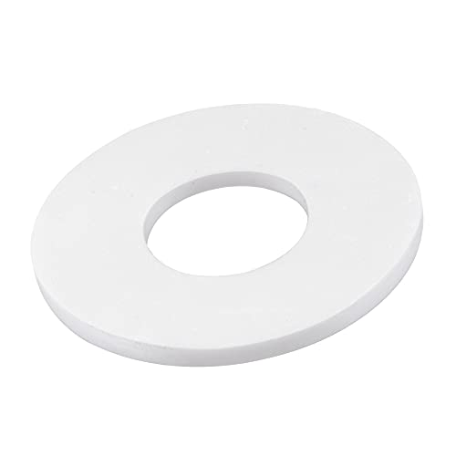 MECCANIXITY PTFE Flat Washers 57mm OD 24mm ID 3mm Thick