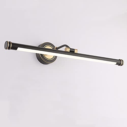 Éclairage de maquillage LED étanche IP44 pour miroir en laiton