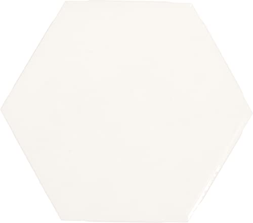 Daltile Mesmerist 4" Hexagon Ceramic Wall Tile In Spirit (30 Pc Per Carton) (3 Sqft Per Carton ) #TOP4