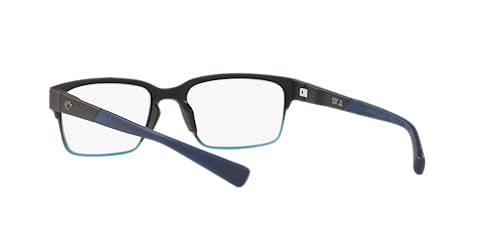 Image of Costa Del Mar Ocean Ridge 220 Prescription Eyewear Frames, Matte Black Fade To Navy /Demo Lens, 53 mm