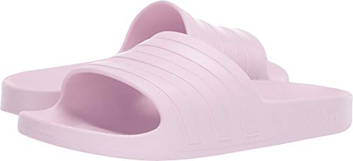 Image of adidas Womens Adilette Aqua Slides Casual Sandals Casual - Blue