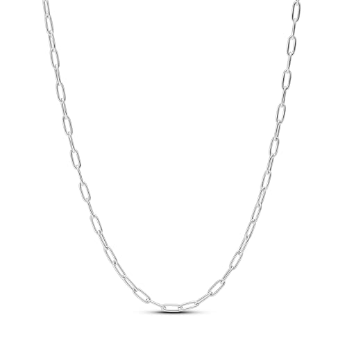 PANDORA ME 393416C00-70 - Collana allungata in argento Sterling, compatibile con ciondoli Me, misura 70 cm, 70 cm, Argento sterling, Nessuna pietra preziosa