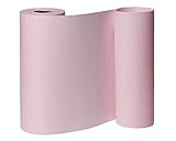 Manschettenpapier, Breite 25cm, Länge 100 Meter, rosa, Rolle 0,25 x 100 m