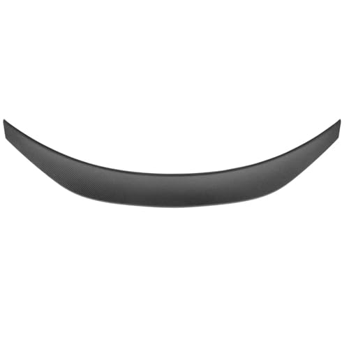 LaiYnng - Autoclave Dry Carbon Fiber Rear Trunk Spoiler Wing Highkick Deck Boot Lid Lip for Mercedes C Class W205 4-Door Sedan 2015-2020(PSN Matte Carbon)