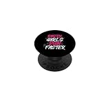 Dirty Girls Run Faster Muddy Race Mud Run PopSockets PopGrip Adesivo