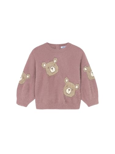 Pull fourrure bébé fille Mayoral orchidée anti-froid vêtement doux sans irritation