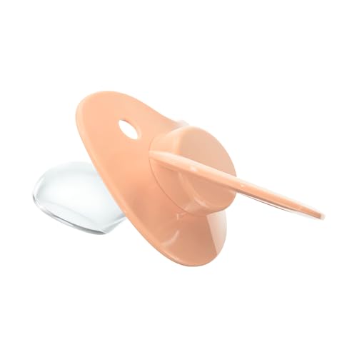 Image of Pacifier Addict - Fixx - JUMBO Functional Adult XXL Silicone Pacifier - Size 10 (Blush Pink)