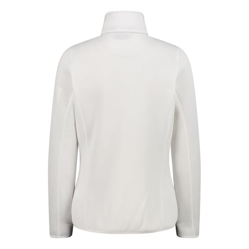 Veste en maille polaire pour femme CMP blanc et corail taille S