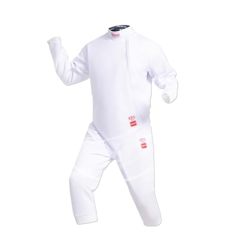 Fechtanzug, Fechtuniform, Fechtsportuniform, 450N Fechtausrüstung Schutzkleidung, Leichte Fechtweste, Fechtausrüstung, for Fechtwettkämpfe(36)