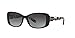 Coach HC8168 Sunglasses, Black/Grey Gradient, 56 mm
