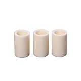 10 Stück Aluminiumoxid-Keramikrohr, Aluminiumoxid, Thermoelement-Schutzrohr, Abstandshalter, Porzellanrohr(4X6X10mm)