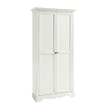 Armoire shabby chic : la finition blanc mat est indiquée pour les meubles shabby chic, idéale pour ceux qui veulent un environnement lumineux et romantique, capable d'alléger l'environnement avec élégance