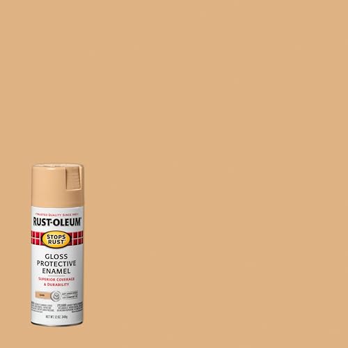 Image of Rust-Oleum 7771830-6PK Stops Rust Spray Paint, 12 oz, Gloss Sand, 6 Pack