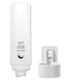 Set shampoo doccia e capelli 12 x 420 ml diversi profumi senza o con supporto a parete in bianco o cromato HOTELSERIE versione con supporto a parete bianco, note profumate Soft Cocos: cocco