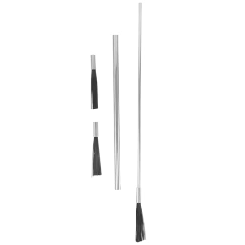 EXHUMKY Engine Carbon Brush Set with 2 Detachable Soft Detailing Brush Heads for Vehicle Carburetor and Cylinder Carbon Deposit Removal