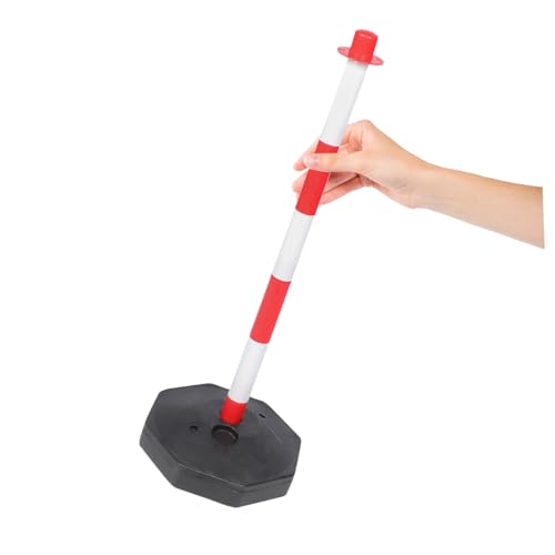 Poteau de signalisation restriction de véhicules flexible en plastique - 5