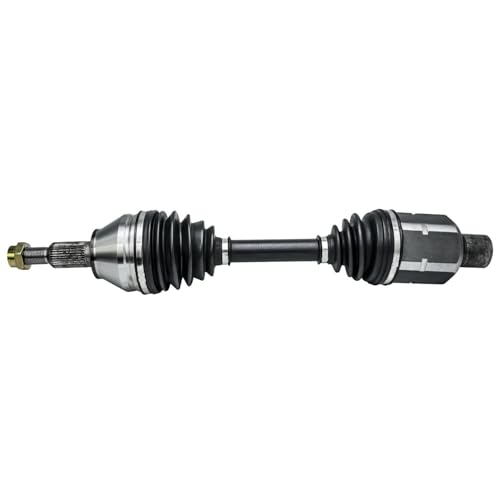 Image of Detroit Axle - 4WD Front CV Axle Shafts for 2002 2003 2004 2005 Dodge Ram 1500, 2pc CV Axle Shafts Driver and Passenger Side Replacement