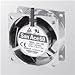 SANYO Denki 9GV0648P1H03 DC Fan Sq60x38mm 48VDC 24W, 14500rpm 76CFM 63dB, Tach PWM Duty 0% 31CFM, 4 Wire, Plastic F/B