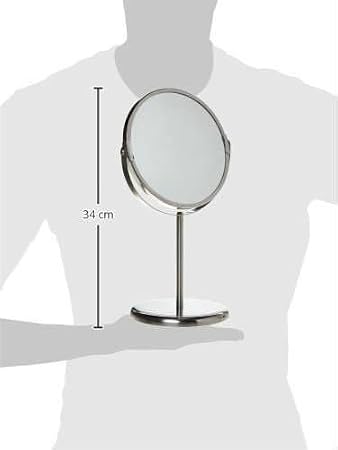 IKEA Double Sided Mirror Makeup Shaving Shaving Mirror with Trensum Magnifier