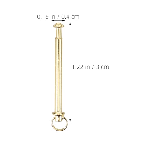 Miniatura 2 de Holidyoyo Kit De Reparación De Remaches Y Tuercas Para Eje De Ventilador Plegable De Mano 10 Piezas Accesorios Estables Y Fáciles De Instalar Para Mantenimiento De Abanicos Plegables