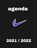  AGENDA 2021-2022: Agenda Thème Nike Notebook Scolaire Primaire - Collège - Lycée 120 Pages 8.5x11 in