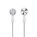 FiiO FF1 3.5mm HiFi Music Wired Bass Earbud 14.2mm Dynamic HD Microphone Earphone for Gaming Meeting Video (Translucent)