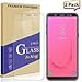Zeking [2-Pack] Samsung Galaxy J8 (2018) Tempered Glass Screen Protector [Anti Scratch][Anti-Fingerprint] Case Friendly, Lifetime Replacement Warranty