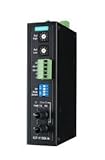 MOXA ICF-1150-M-ST-IEX - Industrial RS-232/422/485 to Multimode Fiber Converter, ST Connector, IECEx, 0 to 60°C Operating Temperature