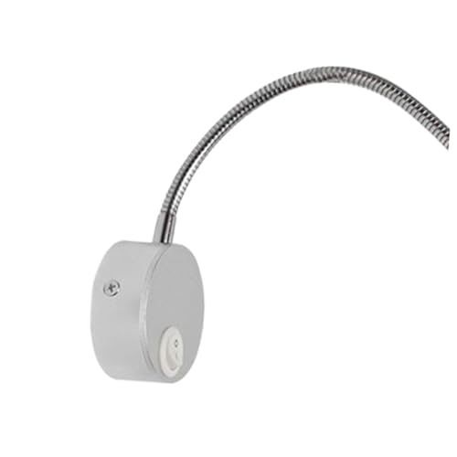 Lámpara LED con clip de lectura para PC y mesa de noche de aluminio