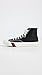 PRO-Keds Men's Royal Hi Lace Up Fashion Sneaker, Black Canvas, 4.5