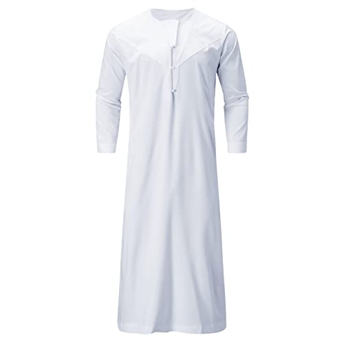Robe musulmane homme ample avec poches pratiques - 2
