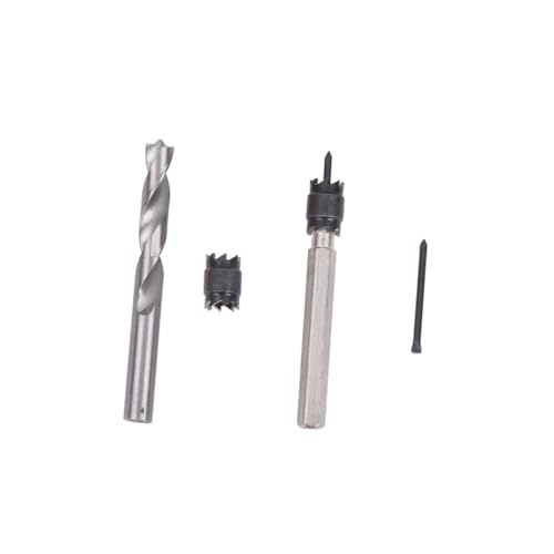 Mikikit 9pcs Electric Soldering Drill Bits Set Welding Drill Center Finding Bit