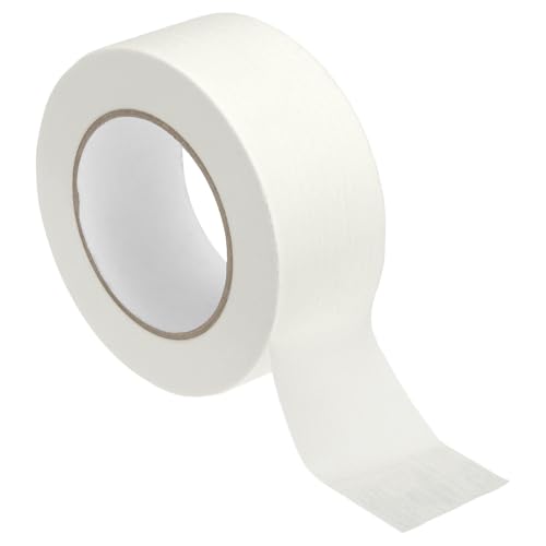 Image of PATIKIL Masking Tape 2 Inch x 60 Yard, General Purpose Adhesive Painting Tape Painters Tape for Arts Crafts Label, White