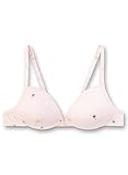 Goldener Palmen Allover Print Sanetta Mädchen Soft Cup BH, Rosa (rosa 3990), 176 (Herstellergröße:75A)