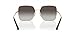 Dolce & Gabbana DG2242-13348G Sunglasses Black Gold/Grey Gradient 57mm