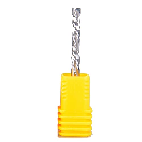 BERWENNY 2pc 2 Flutes Carbide Milling Cutters Tool Compatible with CNC Router Bit Wood End Mill Cutter (Dimensions : 2Pcs 6x22)