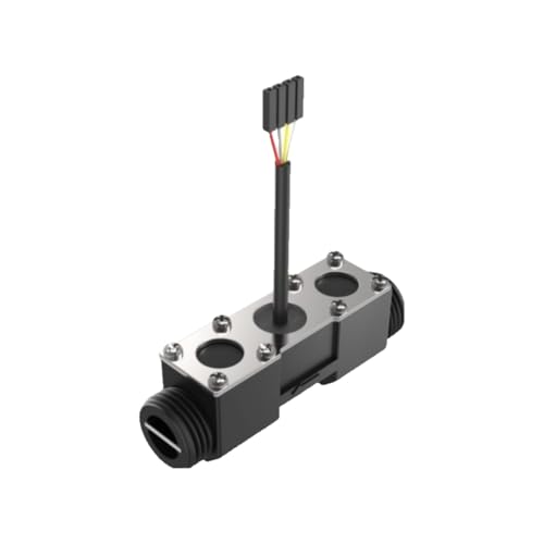 Medidor de flujo de agua industrial digital FS0002 con sensor de alta precisión de control