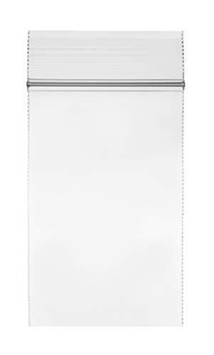 2.5 x 3 inches, 4Mil Clear Reclosable Zip Lock Bags, Case of 1,000