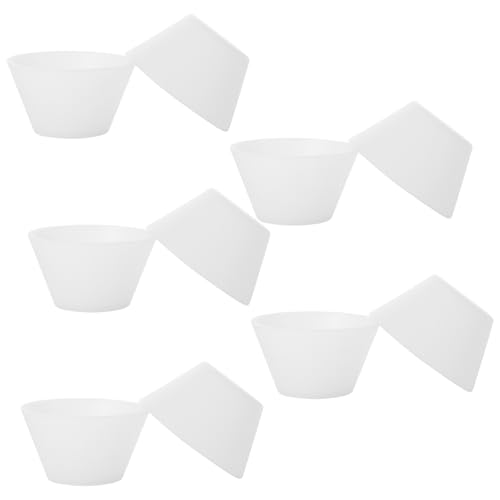 TOPBATHY 10 Tasses Mélangeuses en Silicone Petit Format pour Époxy, Outils DIY pour Fabrication Artisanale, Gobelets Souples Réutilisables pour Bijoux et Loisirs Créatifs