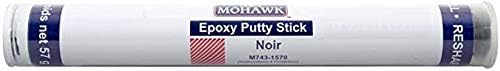 Mohawk Epoxy Putty Stick (Black) for Permanently Repairing Wood and Other Hard Surfaces