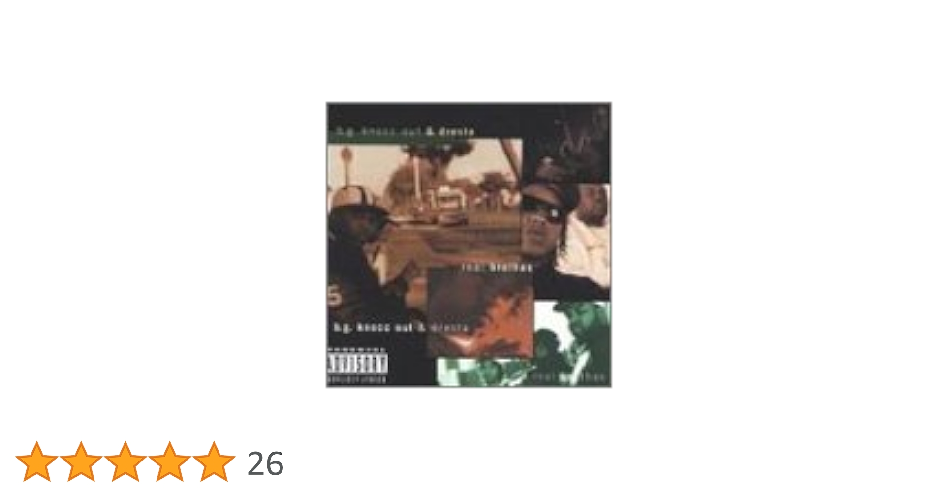 レア盤B.G. Knocc Out & Dresta Real Brothas Real Brothas - Wikipedia